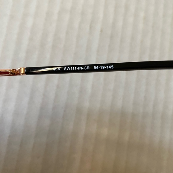 NWT Swanwick Rose Gold Night Blue Light Blocking Glasses - Picture 10 of 14